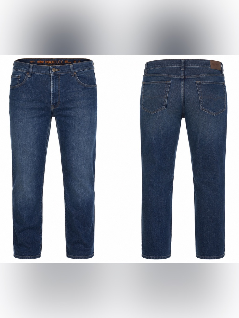 Urban Pipeline MaxFlex Men’s Jeans 38x34 Regular Straight Dark Wash Stretch